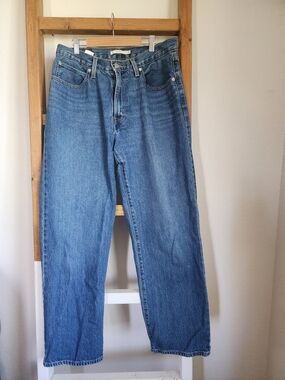 Levi's 94 Baggy Midwash Blue Denim Jeans - Sz 30